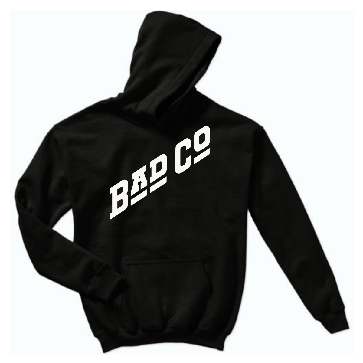 Diagonal Logo Pullover Hoodie