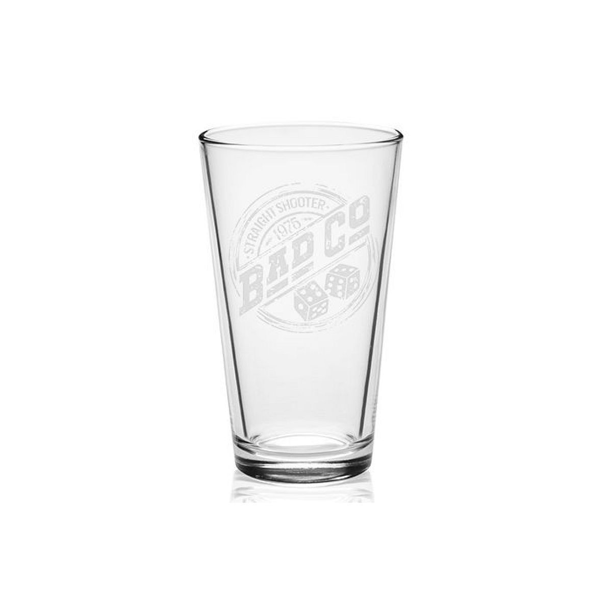 Straight Shooter 1975 Laser-Etched Pint