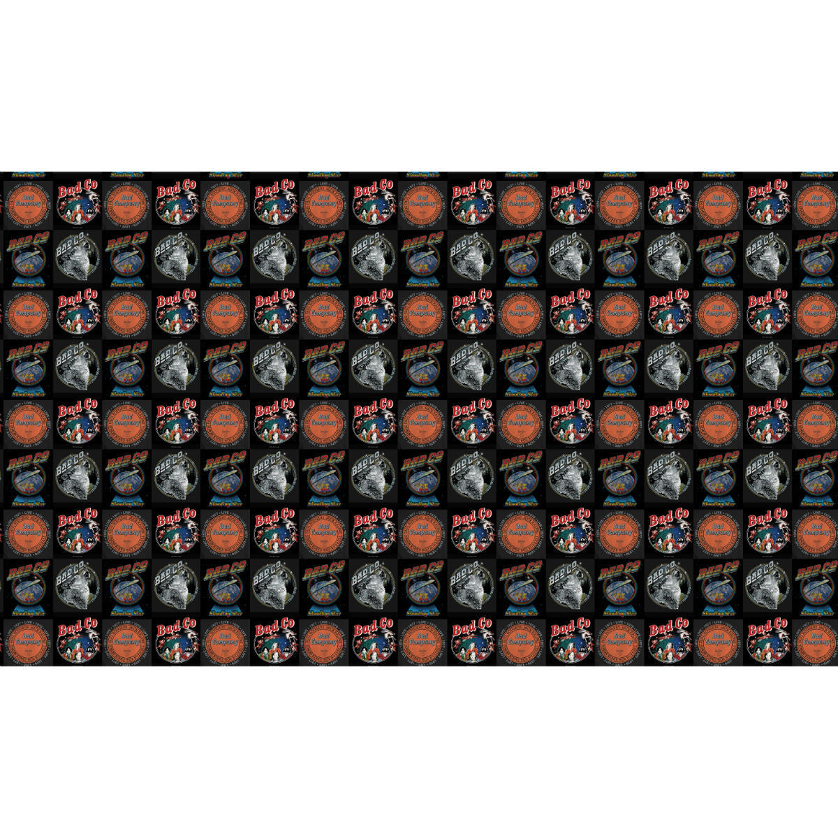 Bad Company Multi Logo Wrapping Paper