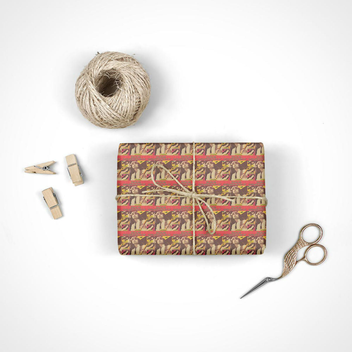 Bad Company Vintage Poster Wrapping Paper