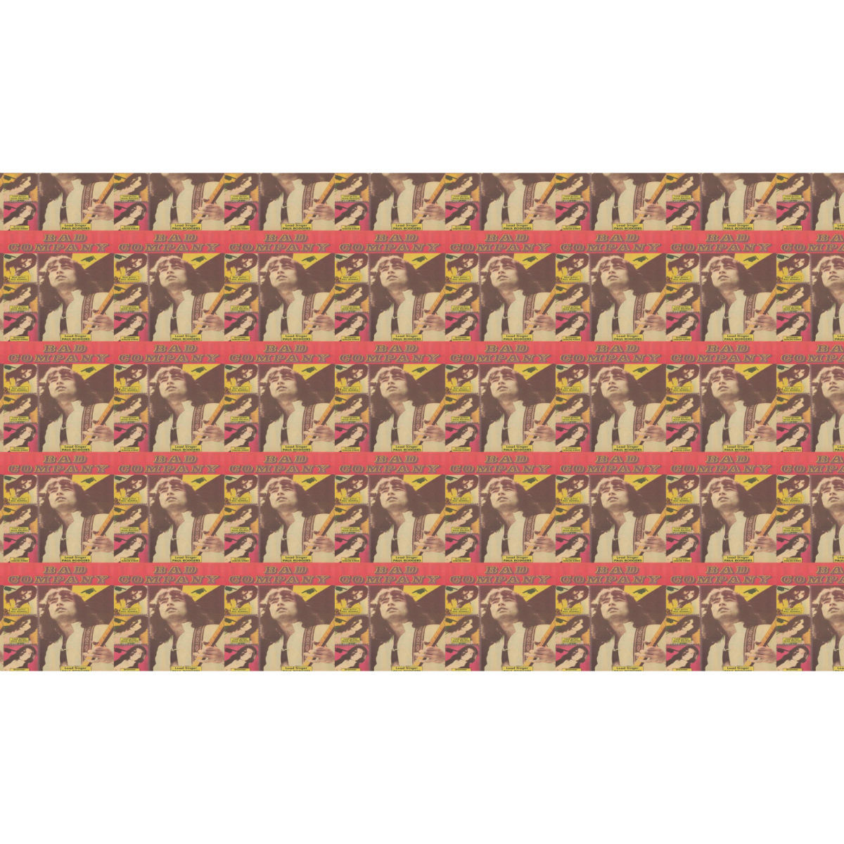 Bad Company Vintage Poster Wrapping Paper