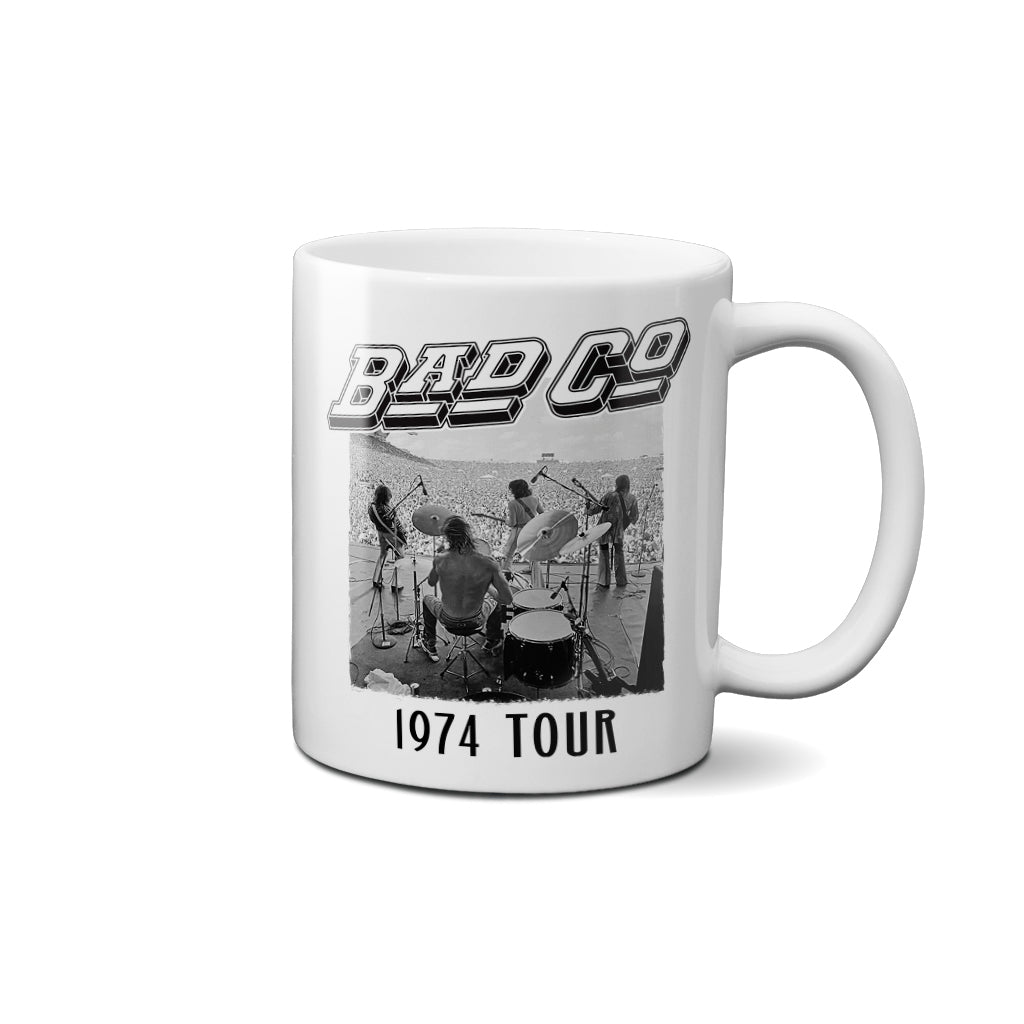 Vintage Bad Company 1974 Tour Coffee Mug