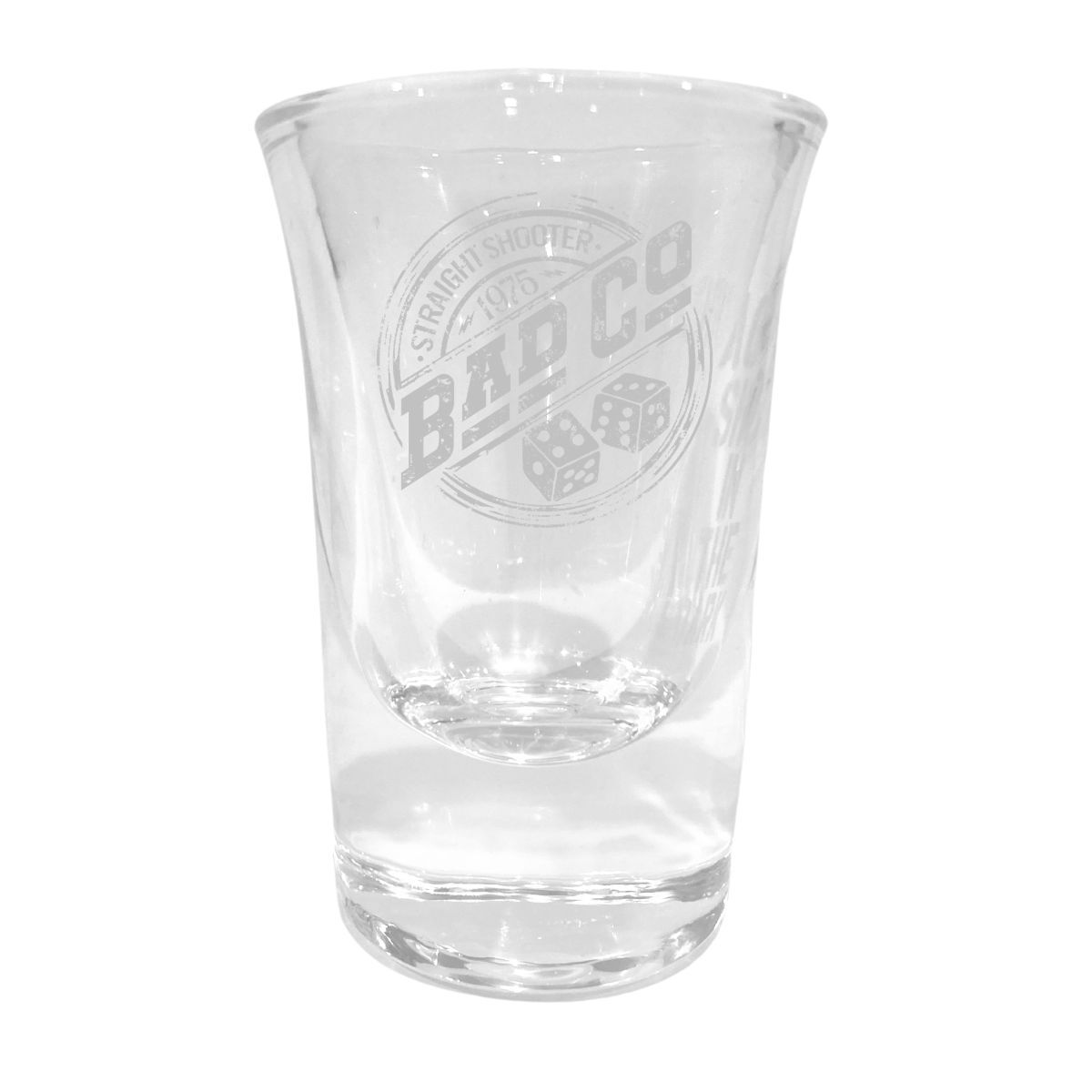 Straight Shooter '75 Laser Engraved Shot Glass
