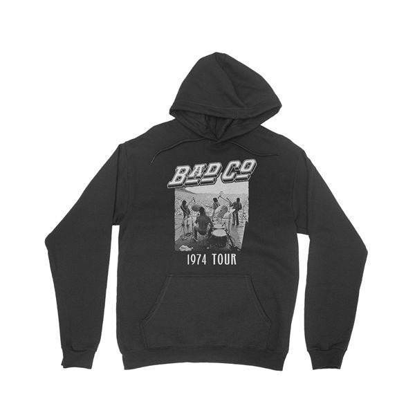 Bad Company 1974 Tour Vintage Pullover Hoodie