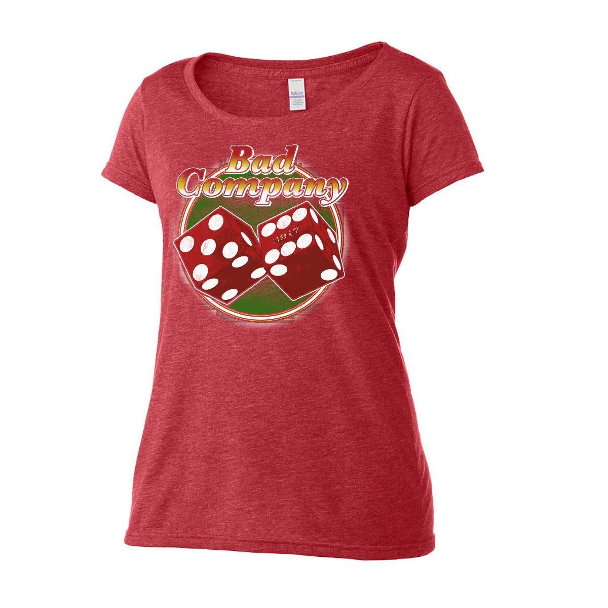 Tumbling Dice Scoop Neck Tee