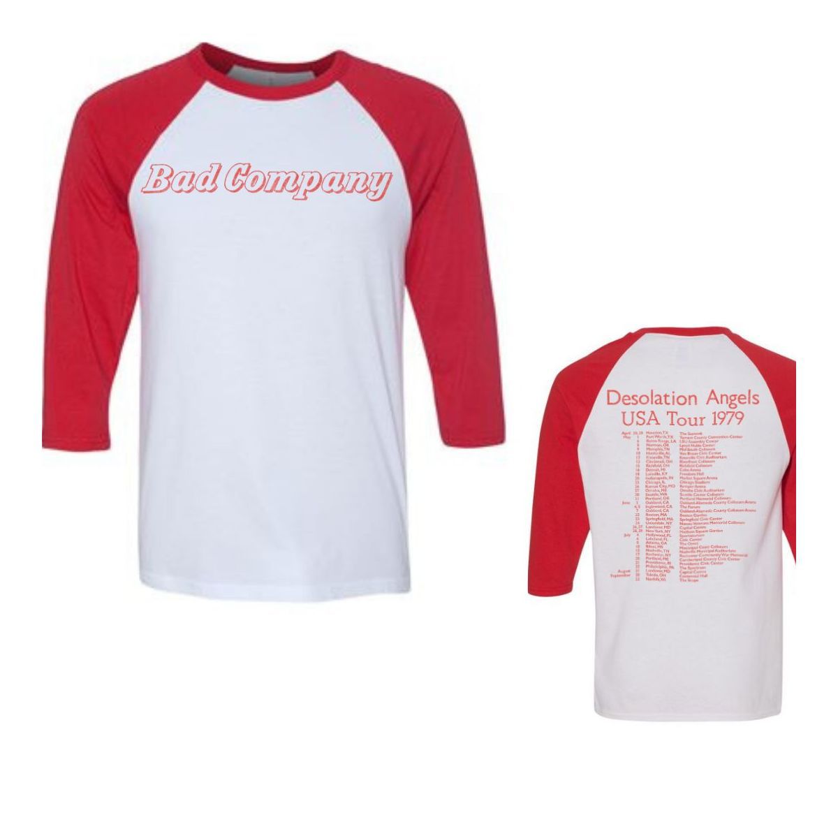 Desolation Angels Tour Raglan