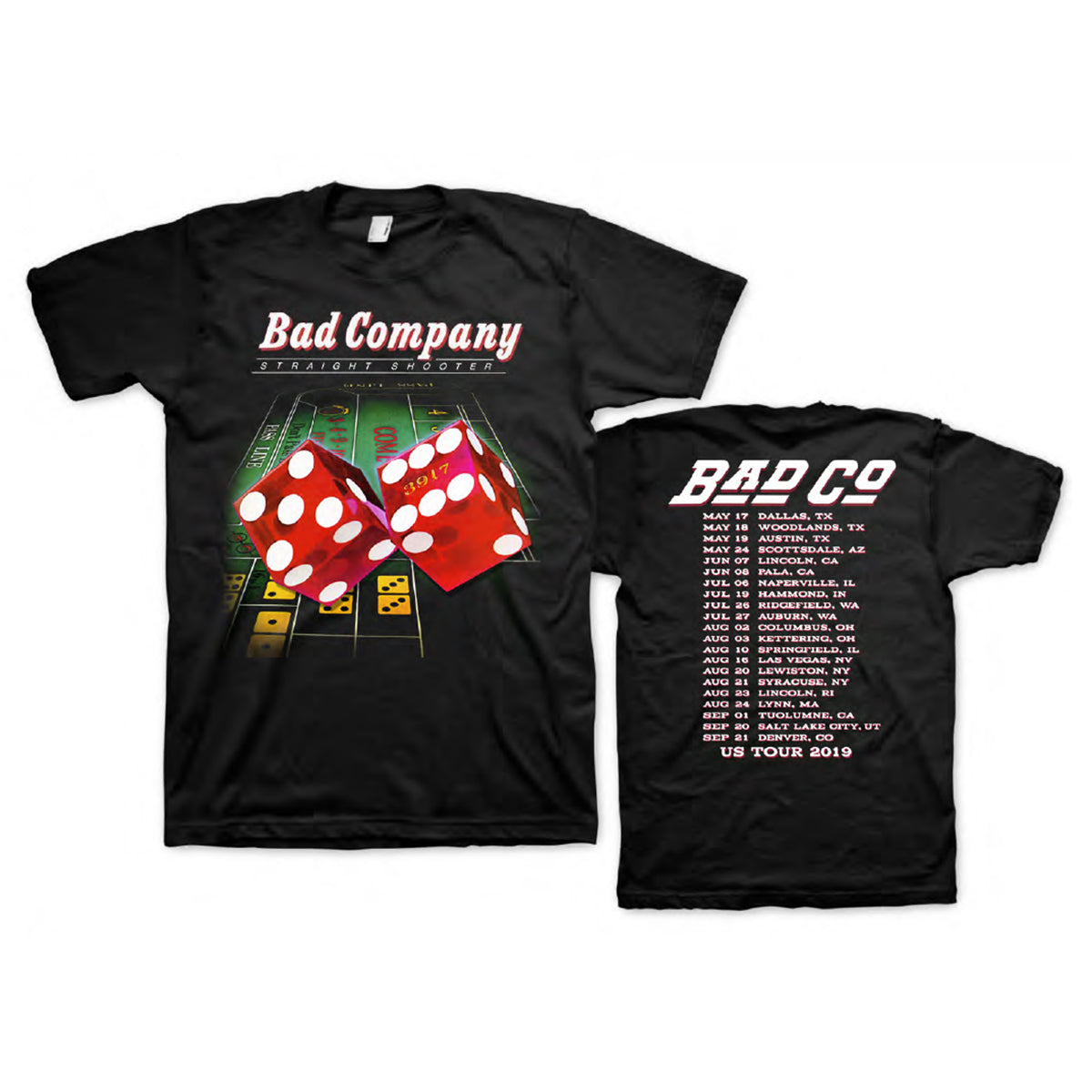 Straight Shooter Tour T-shirt
