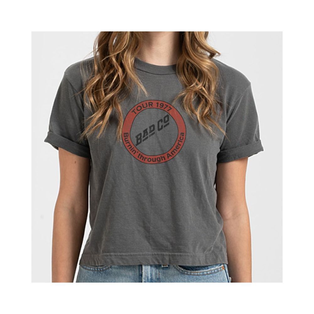 Burnin' Through America Tour Retro Crop Top