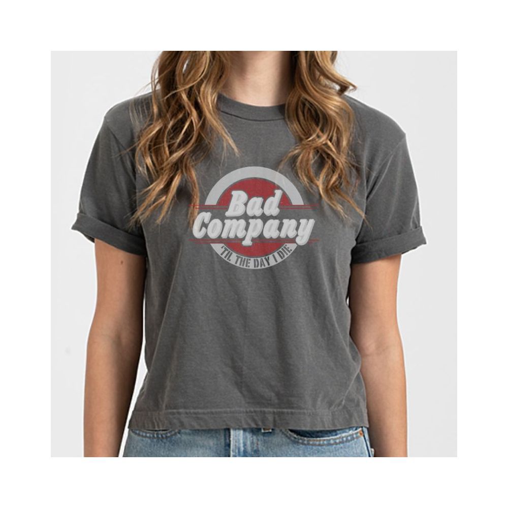 Til The Day I Die Retro Crop Top