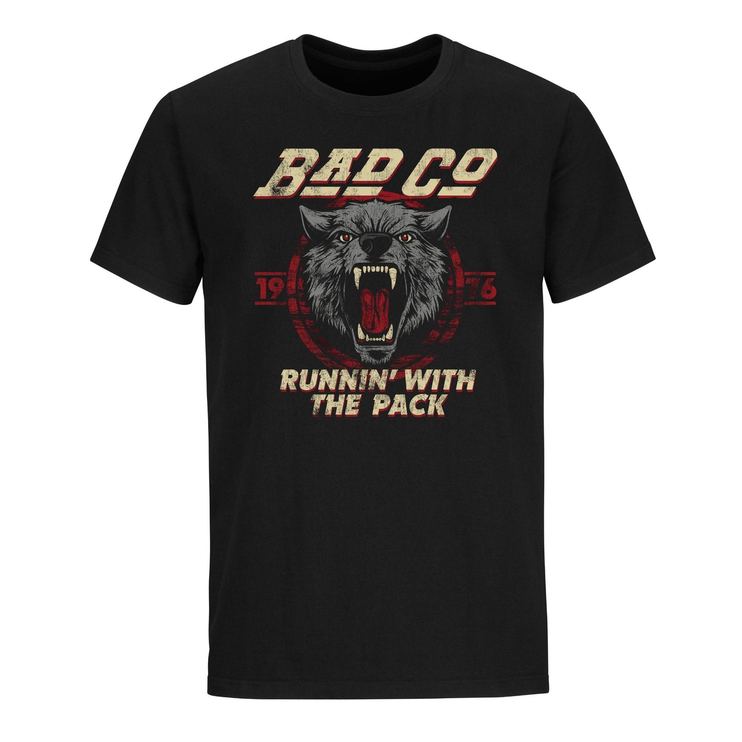 Runnin' With The Pack Wolf '76 T-Shirt