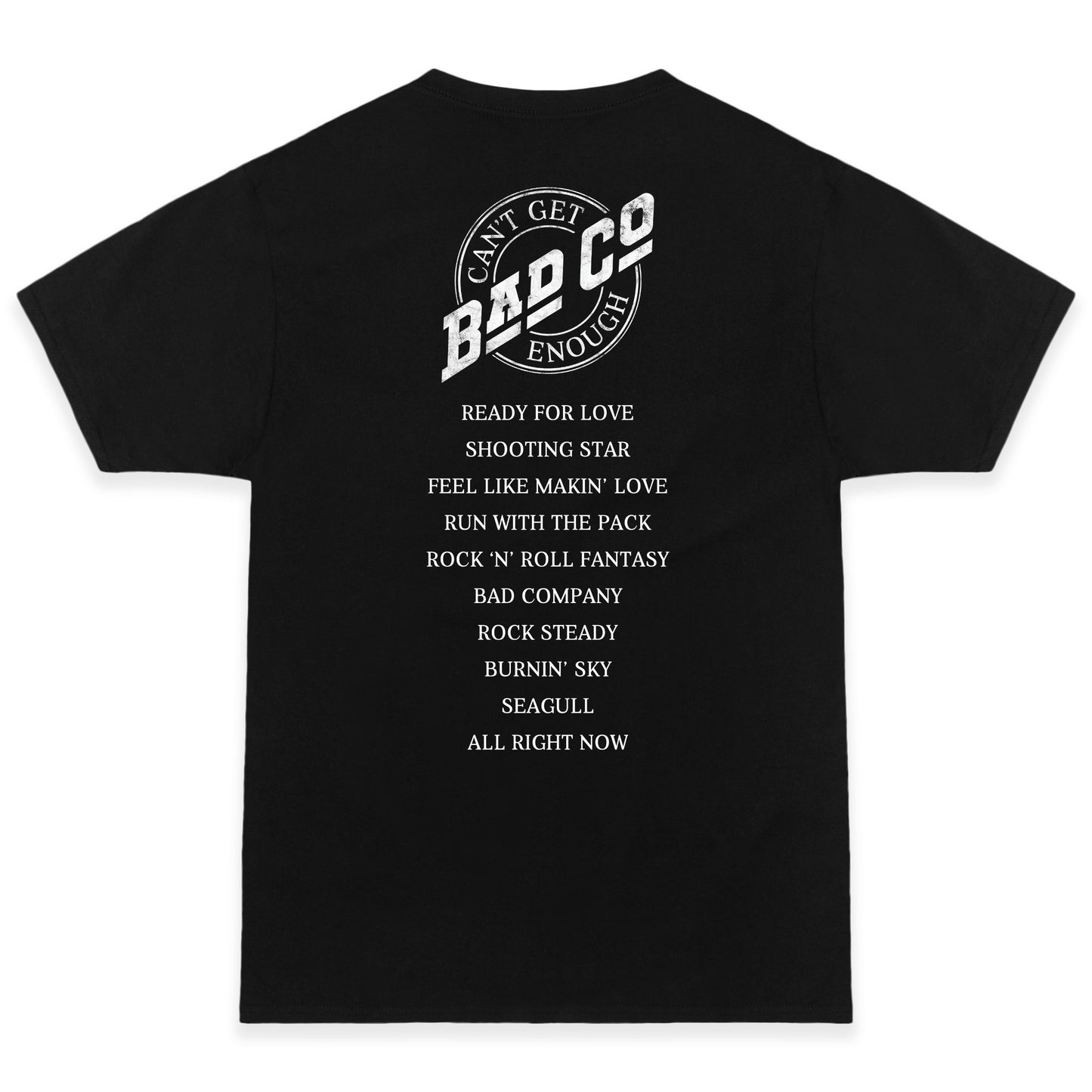 Can't Get Enough Chest Logo T-Shirt