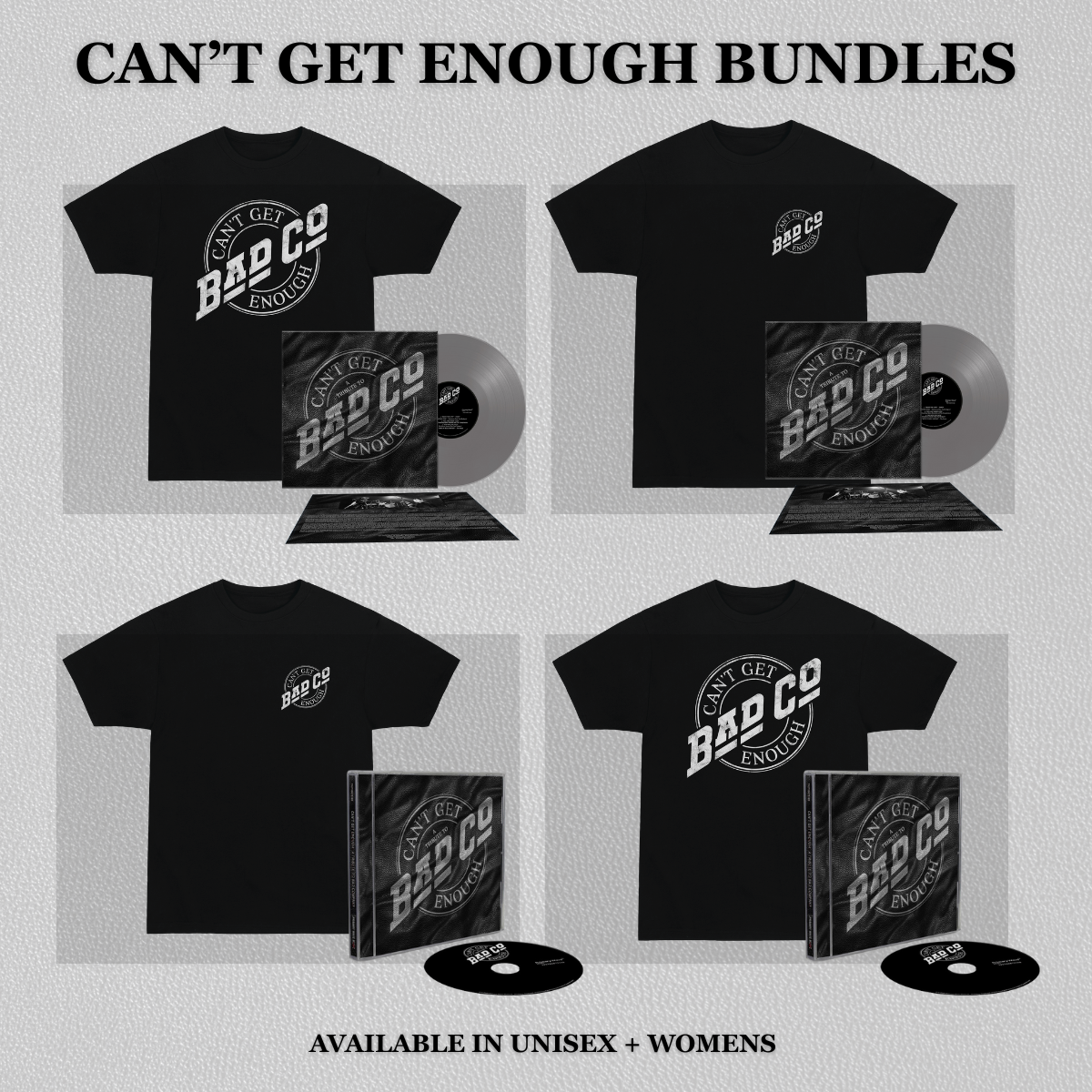 Can't Get Enough Album & T-shirt Bundle