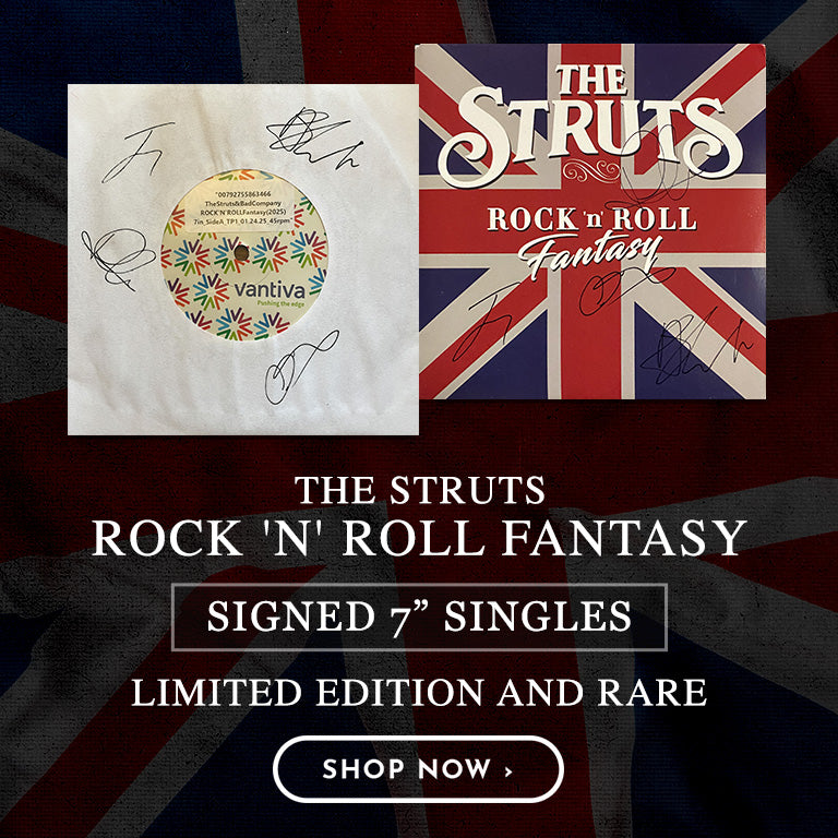 The Struts Rock 'n' Roll Fantasy signed 7" singles limited edition and rare shop now