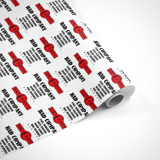 Bad Company Names Wrapping Paper