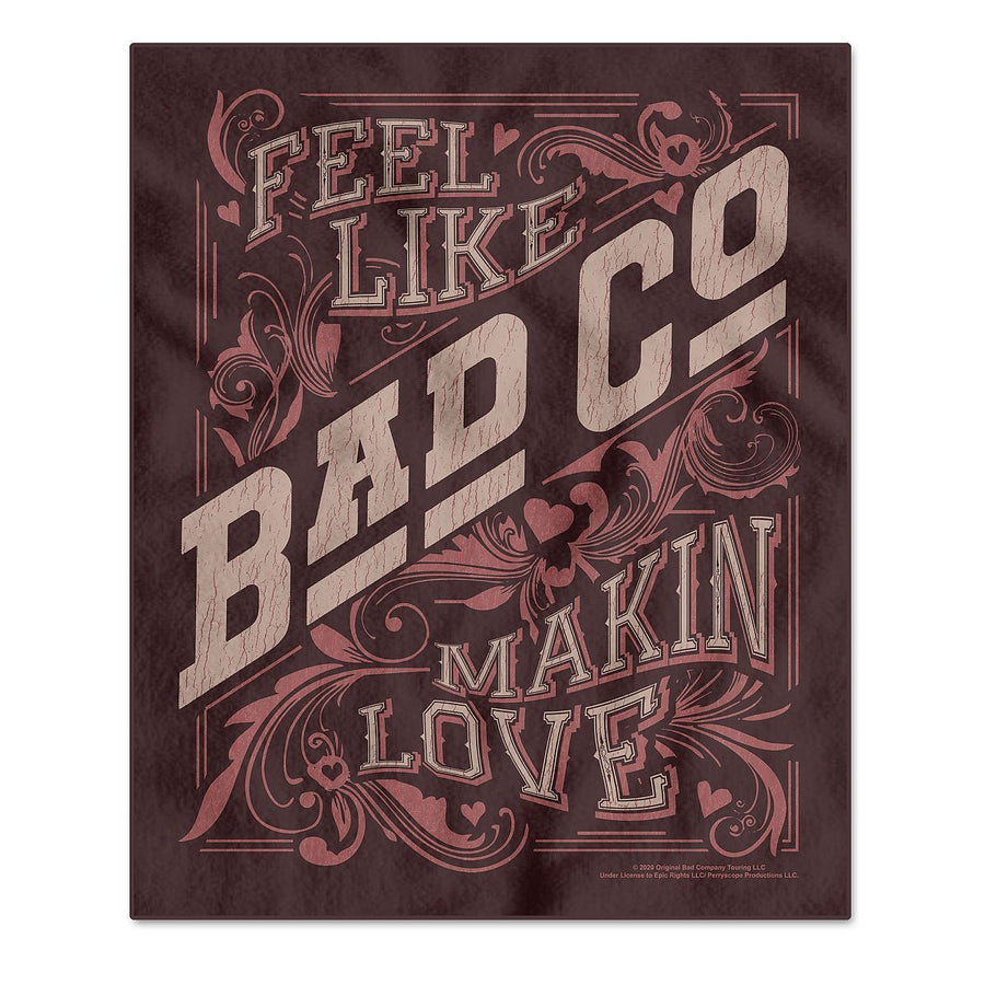 Makin Love Fleece Blanket