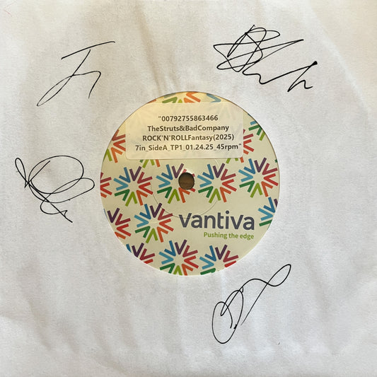 The Struts Rock n Roll Fantasy Signed Test Pressing