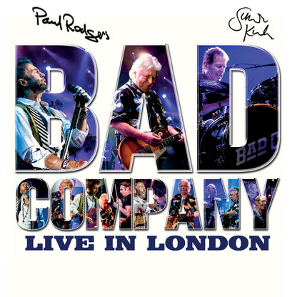 Bad Company - Live In London 2LP Test Pressing with Signed Insert